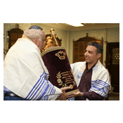 Scene from A Synagogue on Broome Street